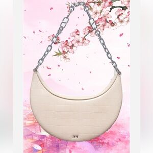 JW Pei Carly Croc Shoulder Bag